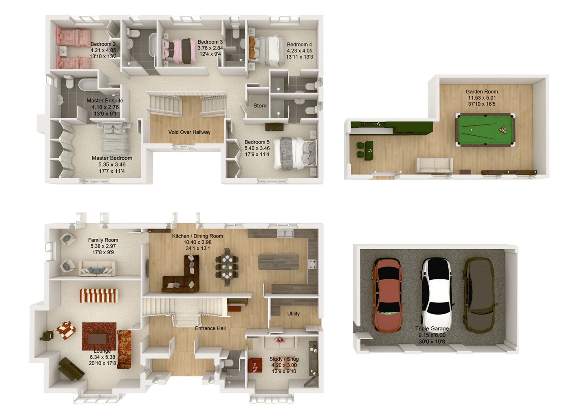 3D Floor Plan Example 7