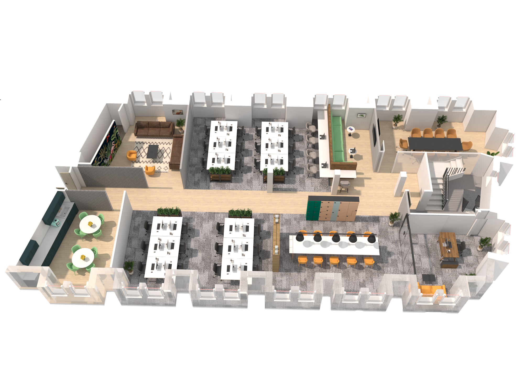 3D Floor Plan Example 9
